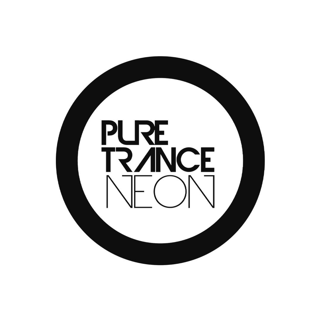 Pure Trance Neon Label Logo